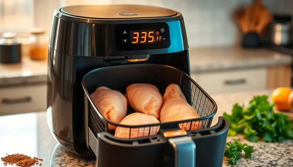 air fryer temperature