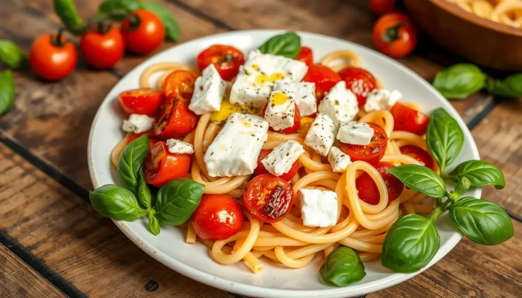 easy feta pasta