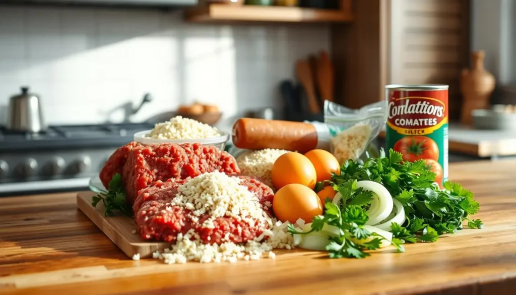 homemade italian meatloaf ingredients