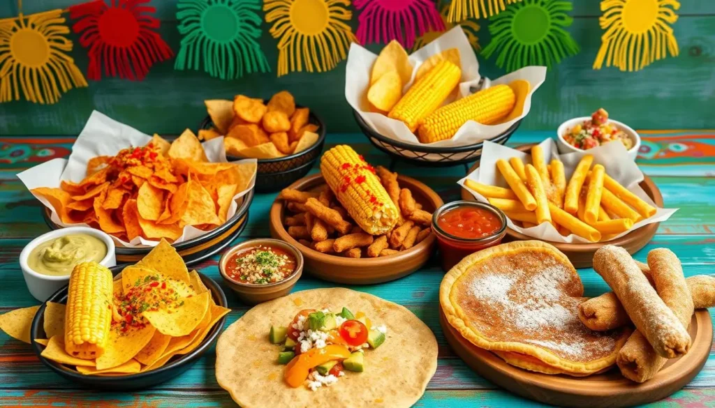 delicious mexican snacks