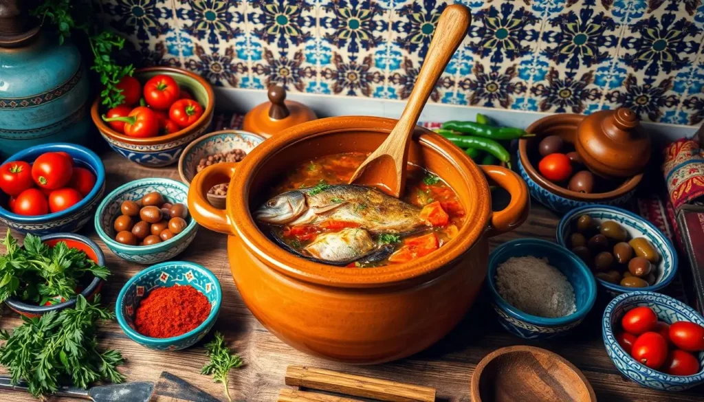 Moroccan Fish Stew Cooking Techniques