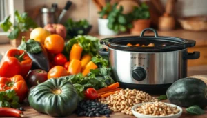 Simple vegetarian crockpot recipes 1
