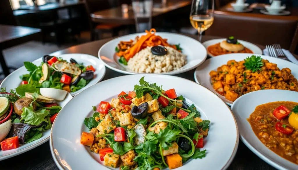 Vegetarian Restaurant Dishes