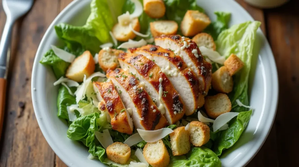 Classic Grilled Chicken Caesar Salad