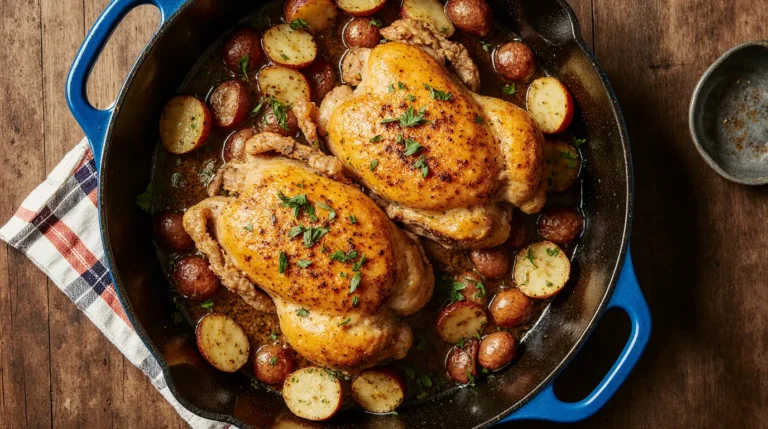 Chicken And Potatoes Dinner,