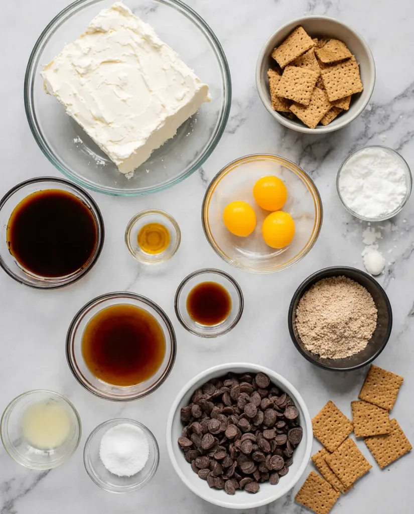Cream Cheese Dessert Ingredients