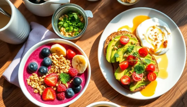 Healthy Breakfast with 750 Calories