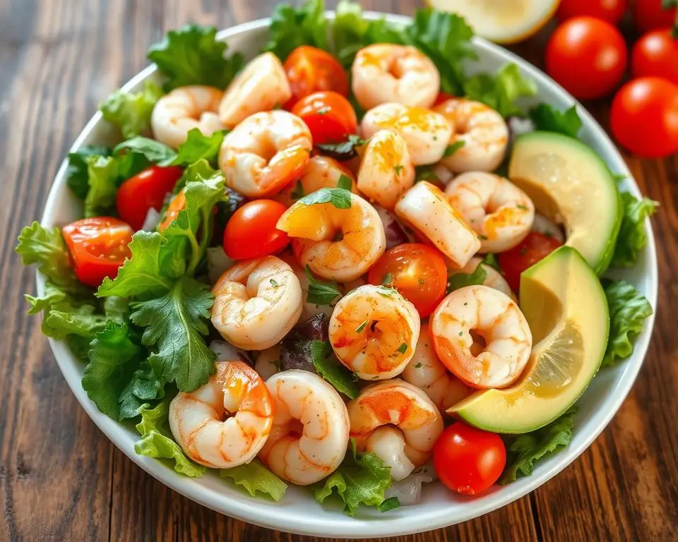 delicious seafood salad