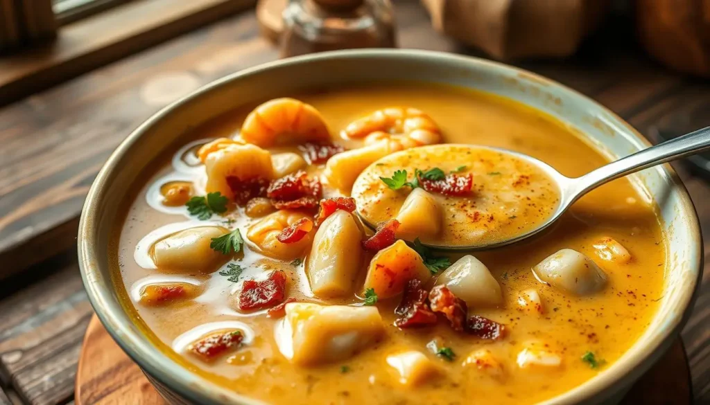 authentic seafood chowder ingredients