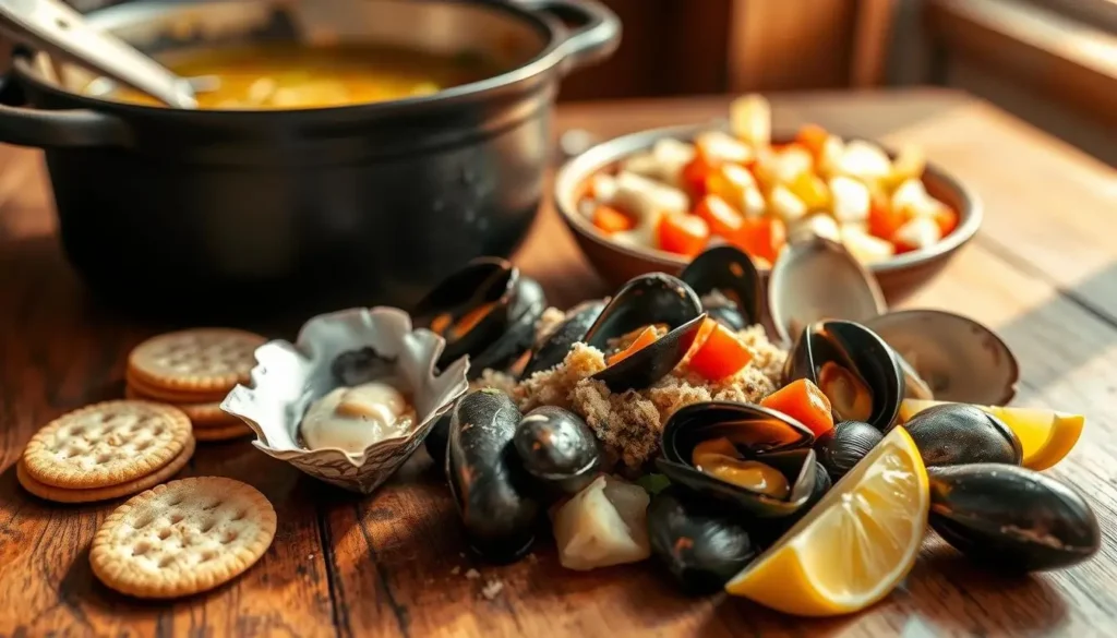 authentic seafood chowder ingredients