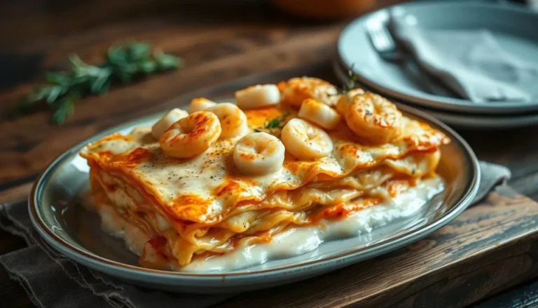 seafood lasagna recipe