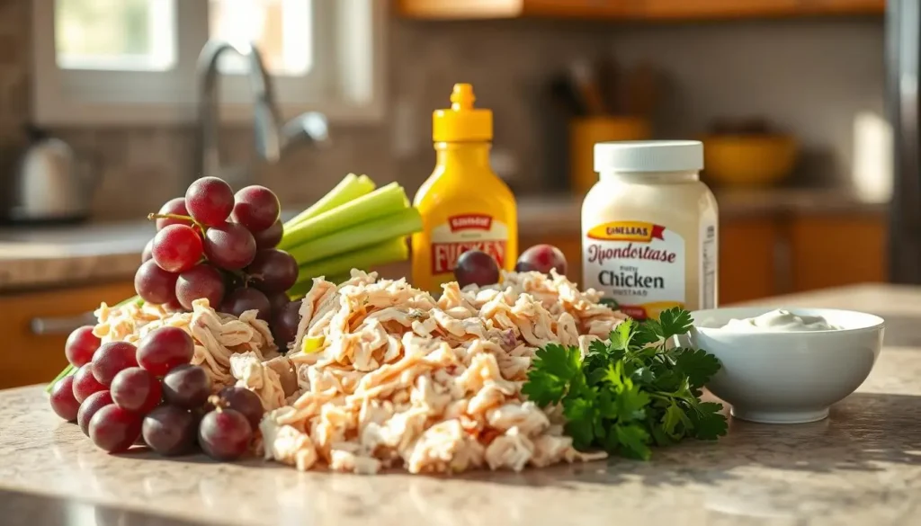 easy chicken salad recipe ingredients