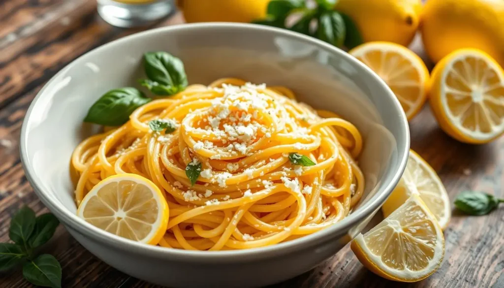 lemon pasta recipe