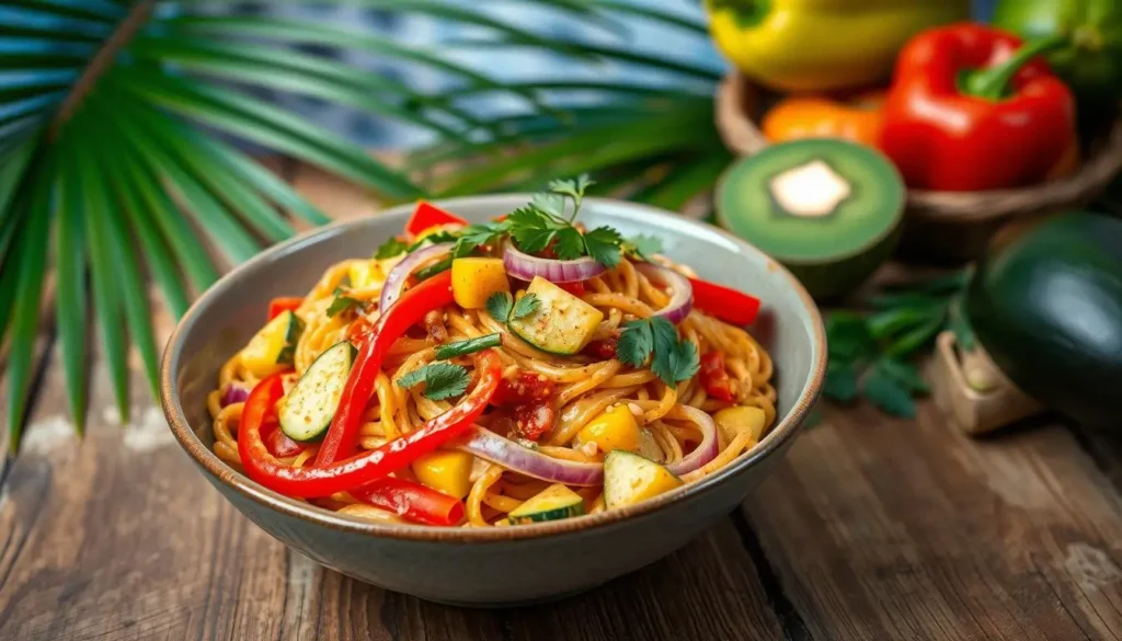 vegan rasta pasta recipe