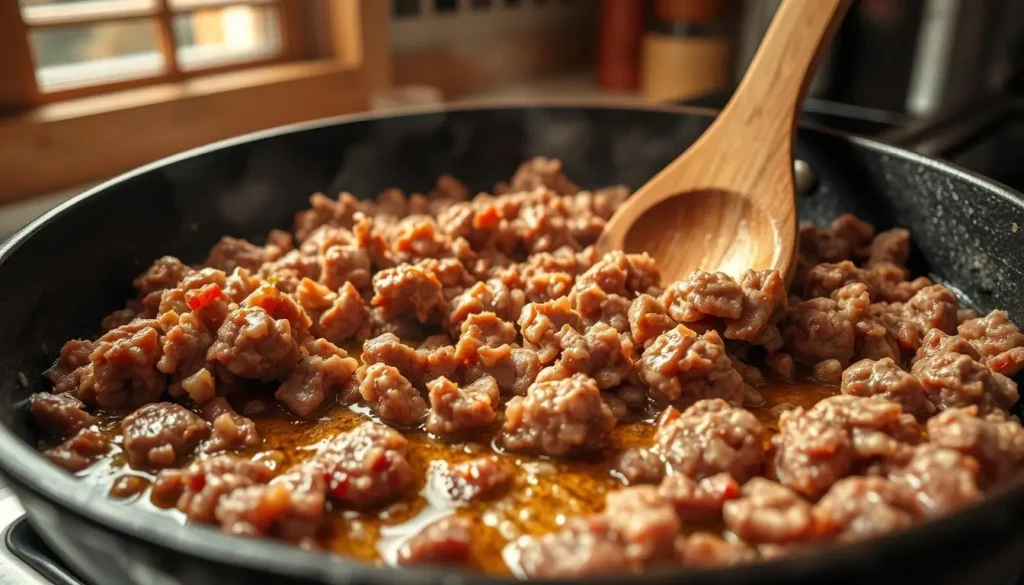 ground beef cooking techniques