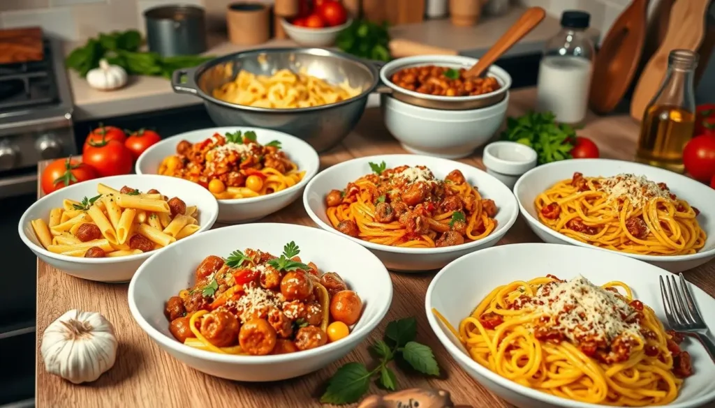 easy sausage and pasta dishes