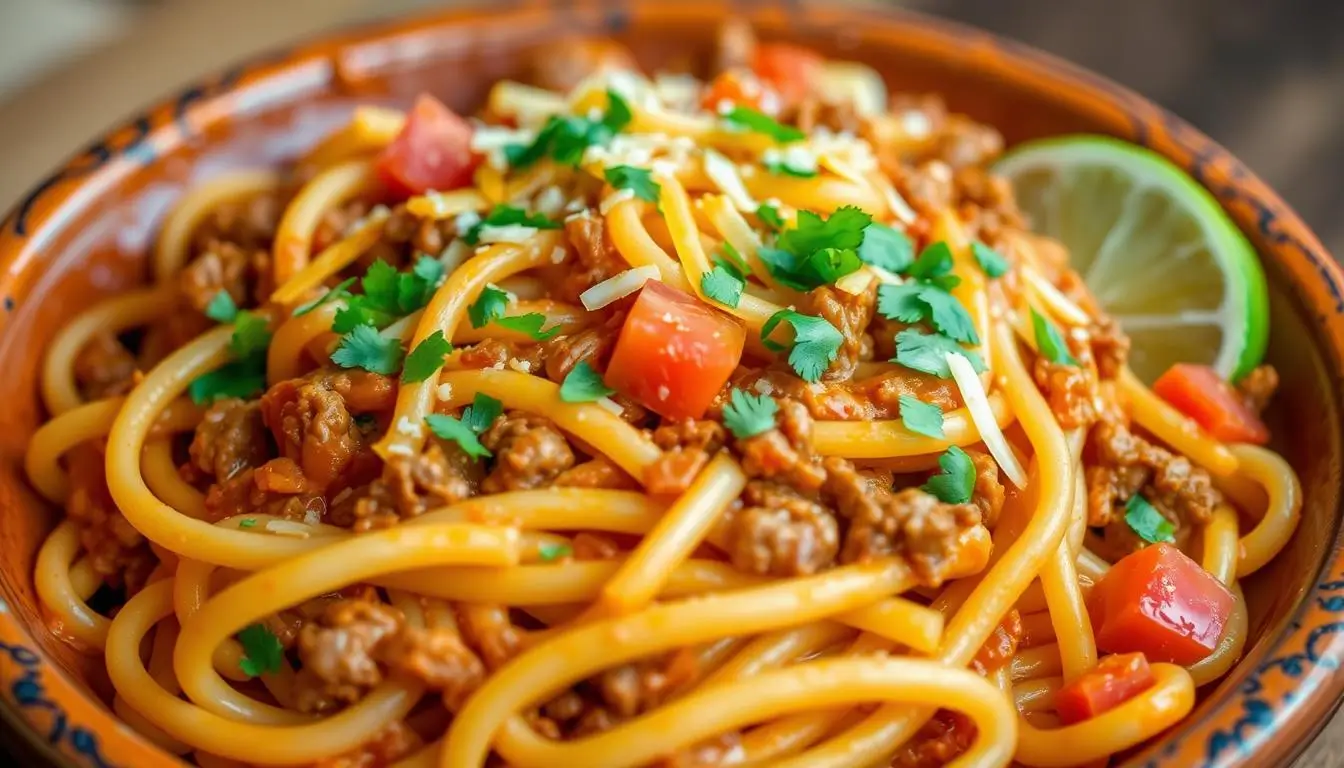 taco pasta recipe