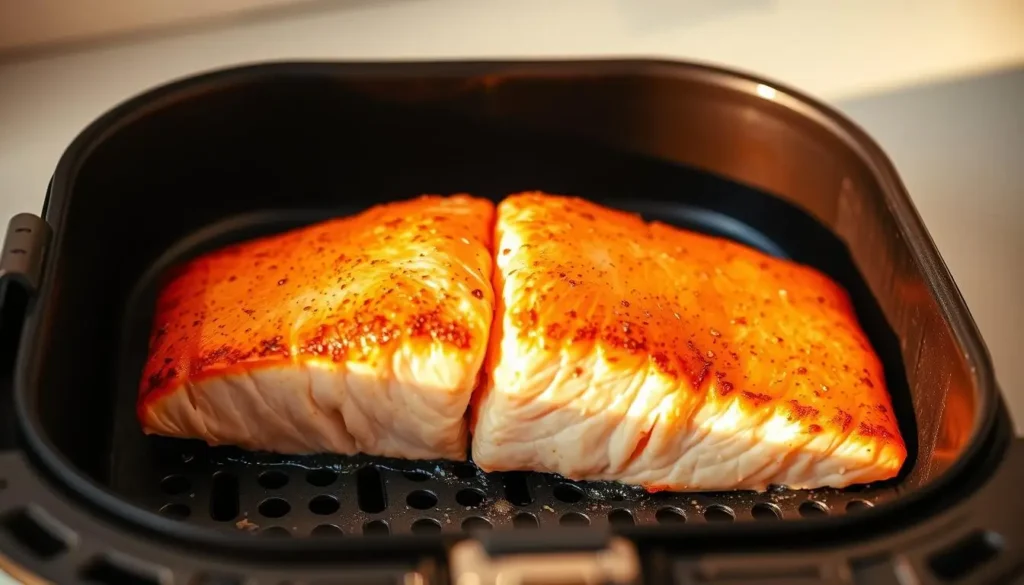 air fry frozen salmon recipe