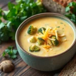 Healthy Broccoli Cheddar Soup Nutrition