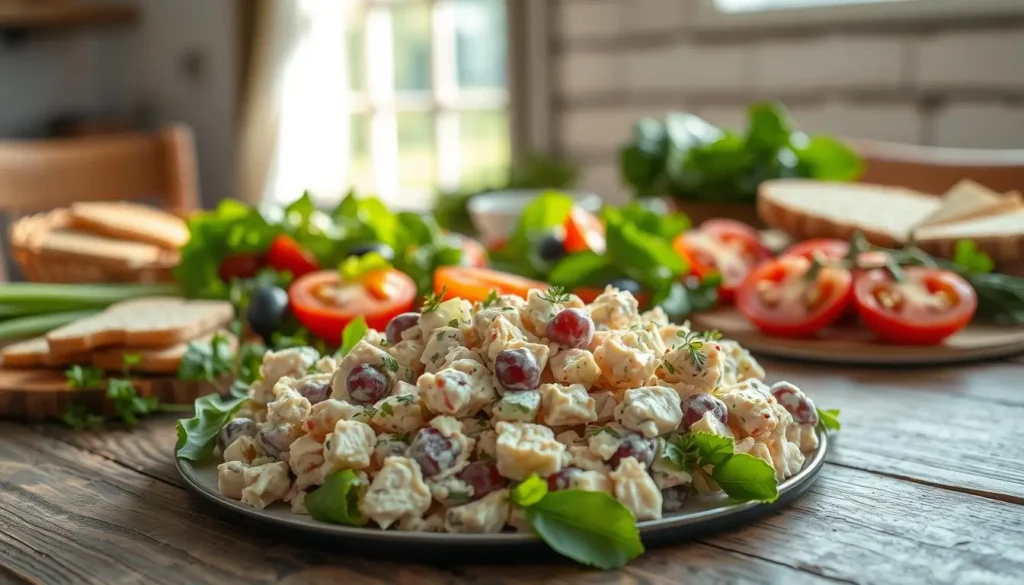 healthy chicken salad
