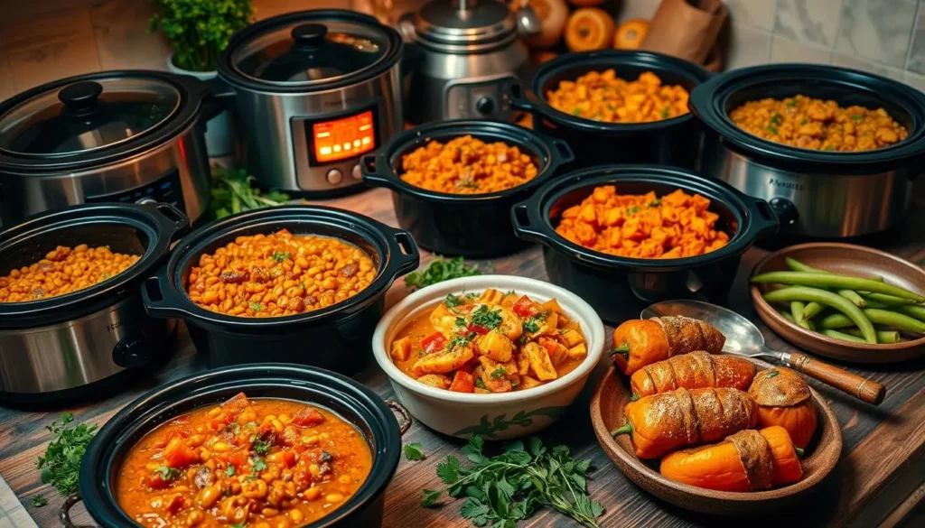 Vegetarian Crockpot Main Dishes