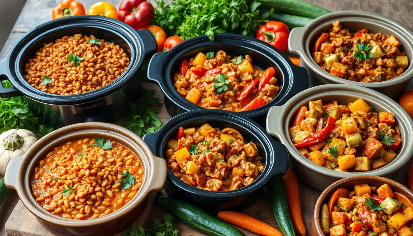 crockpot meals vegetarian