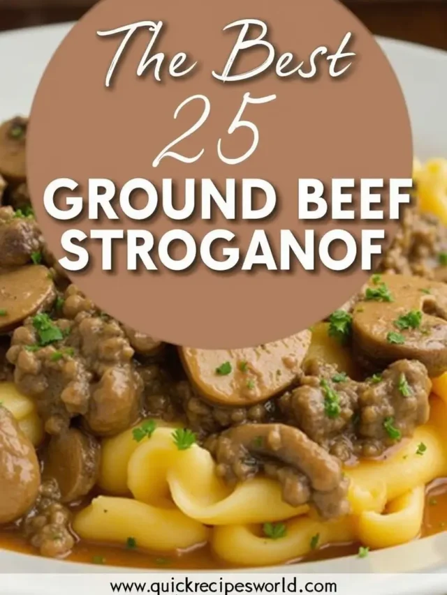 the best 25 Ground Beef Stroganoff Recipe