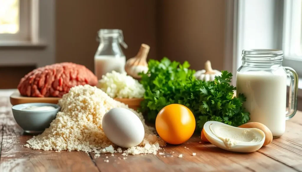 homemade meatloaf ingredients