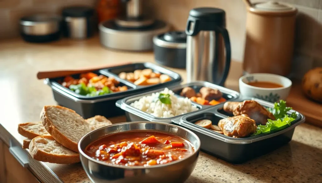 Make-ahead hot lunch ideas for work