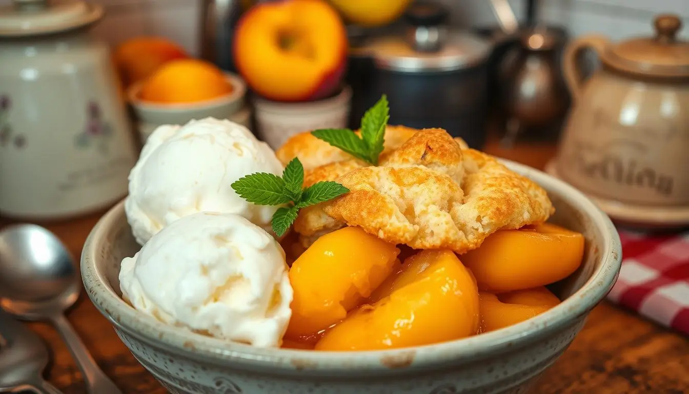 peach cobbler recipe with cake mix