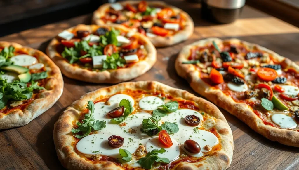 California-Style Gourmet Pizzas