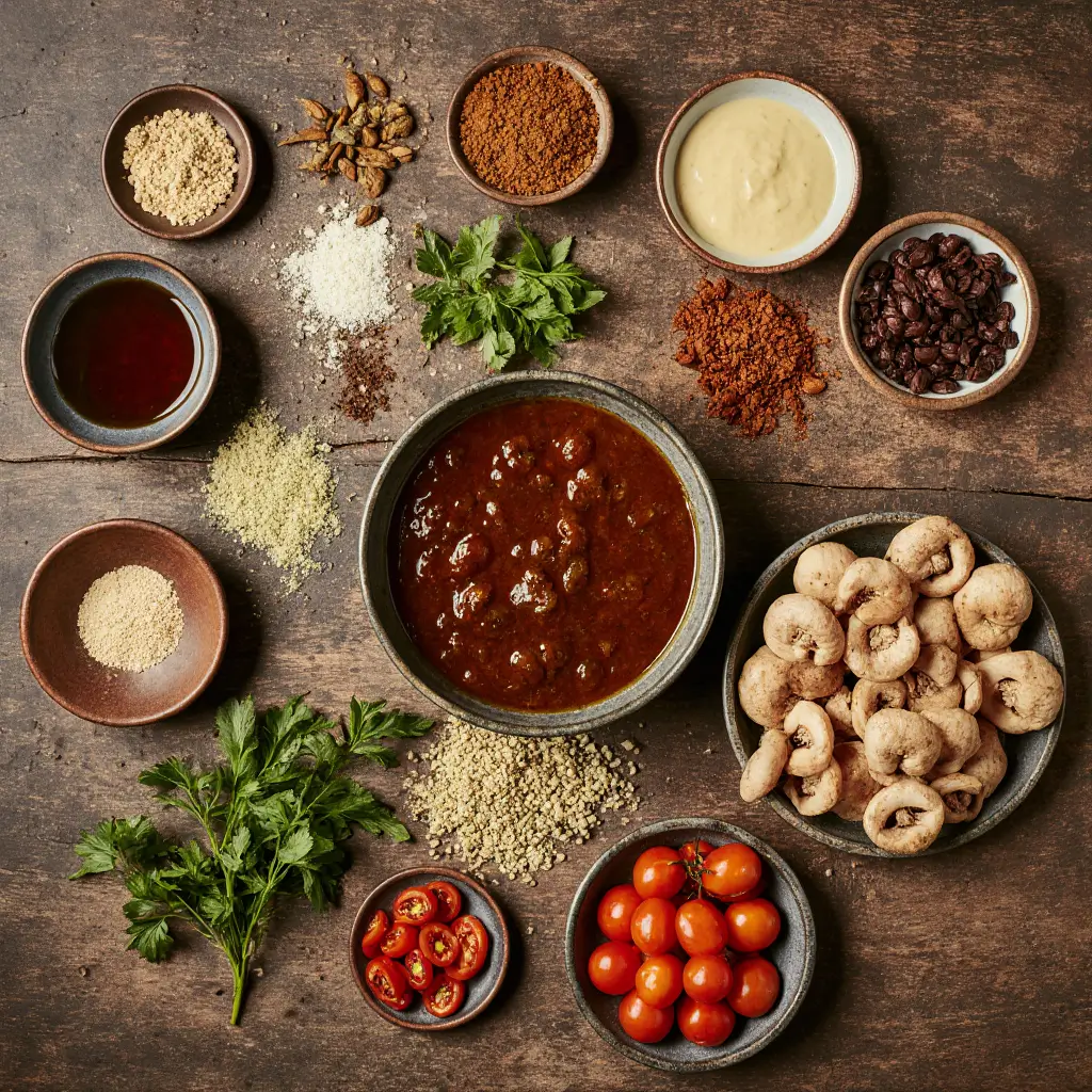 vegetarian food ingredients