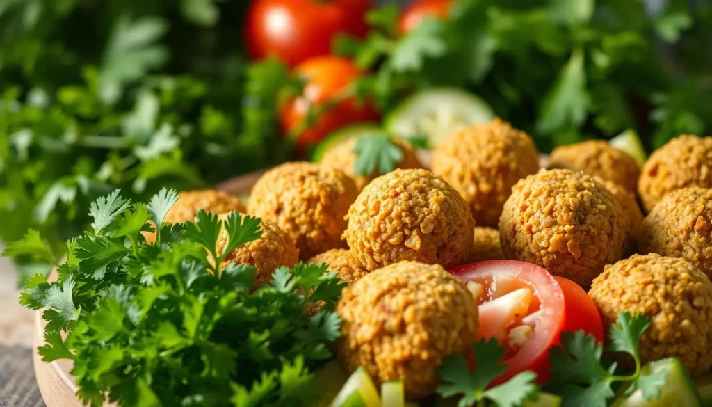 Egyptian Falafel Ta'meya Vegan Cuisine