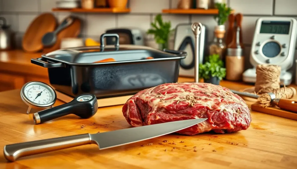 Kitchen Equipment for Beef Roast