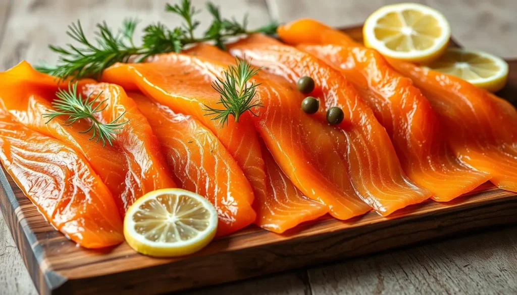 Quality Smoked Salmon Selection Quality Smoked Salmon Selection