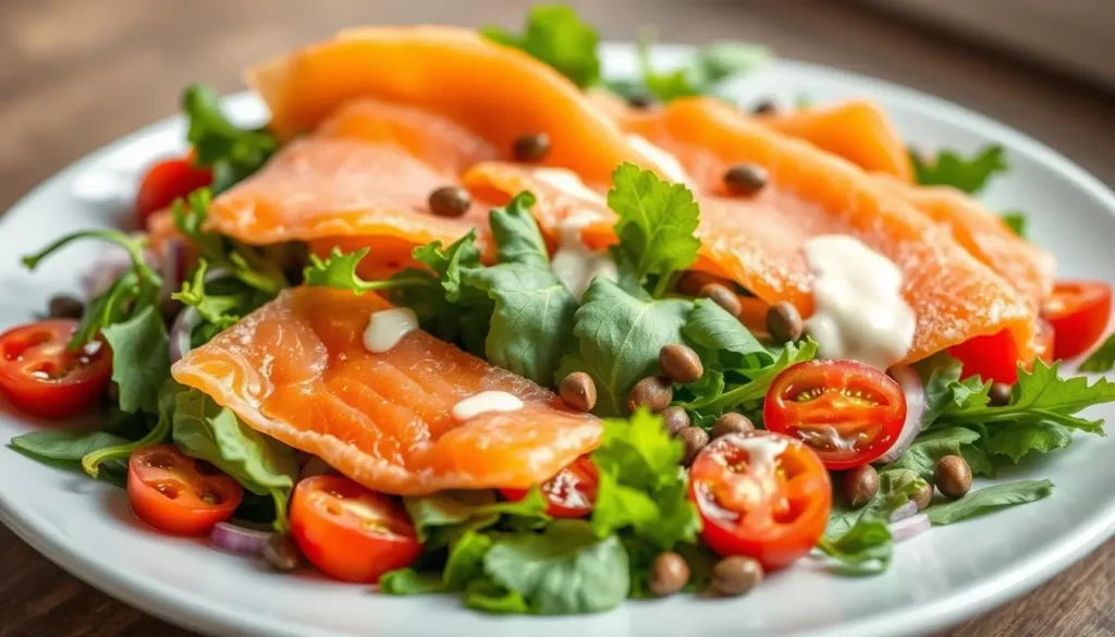 Smoked Salmon Salad Recipe
