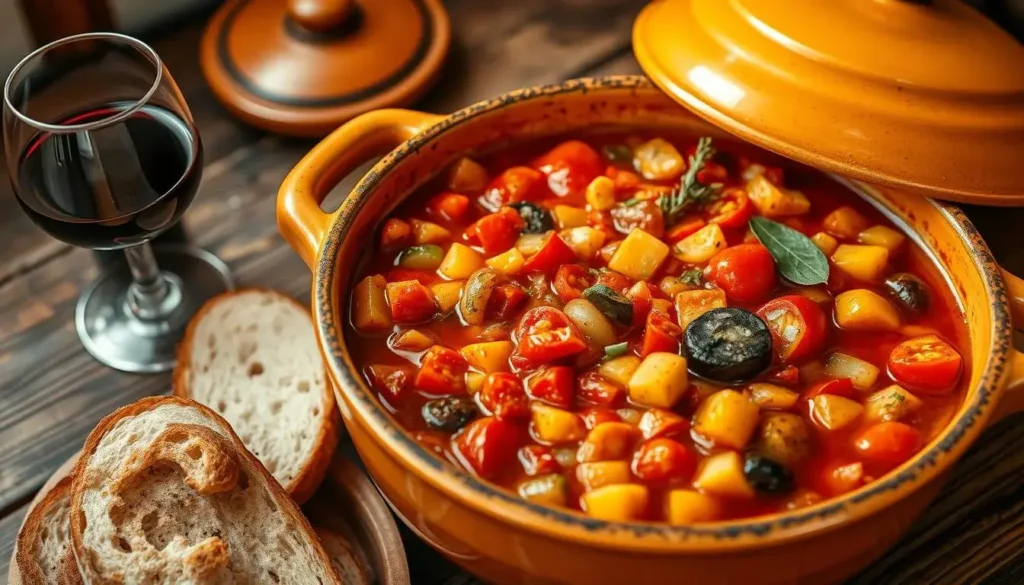 Traditional Spanish Vegetable Stew Traditional Spanish Vegetable Stew